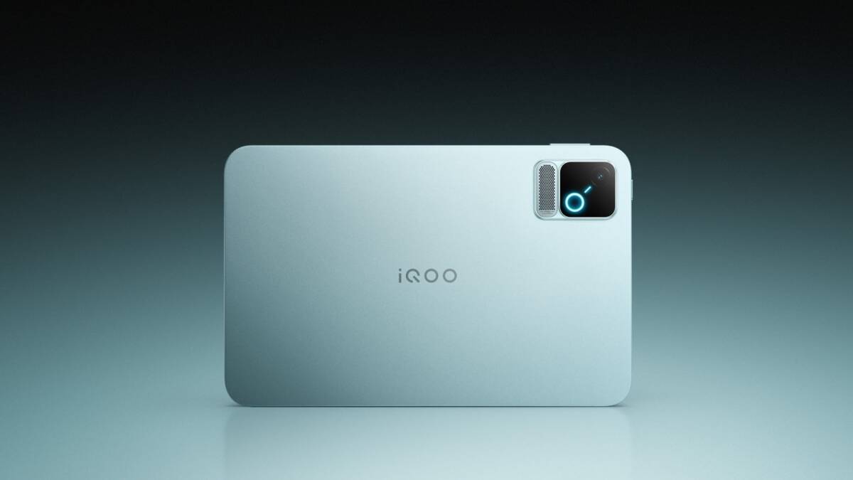 iQOO показала игровой планшет Pad Pro с вентилятором толщиной 3,5 мм