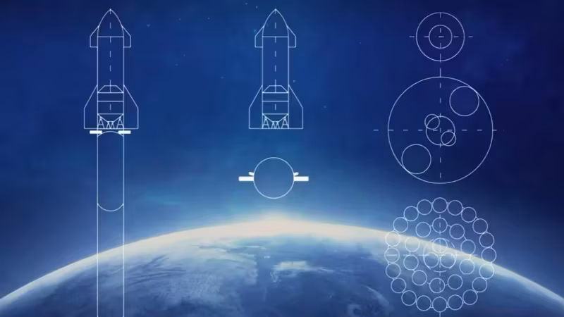 Технические чертежи ракеты Hyperbola-9 from iSpace