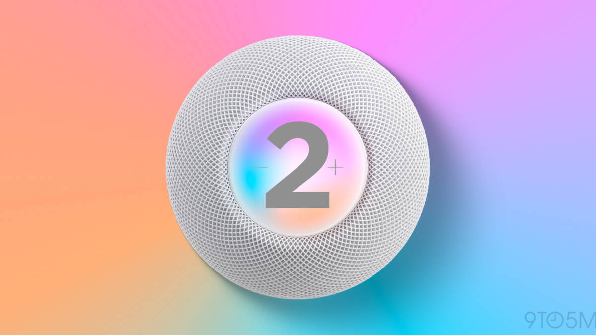 умная колонка HomePod mini 2 с дисплеем и светящимся кольцом
