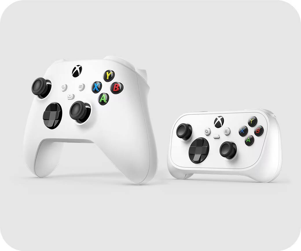 Беспроводной геймпад Xbox Nano белого цвета