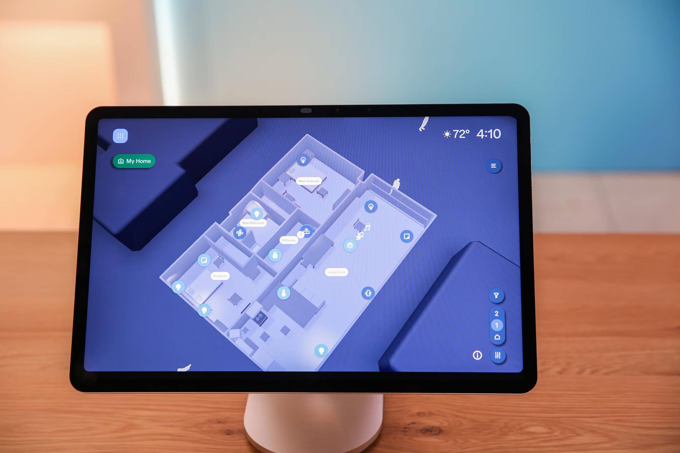 Настраиваемые экраны сделали Echo Show 16 семейным центром Alexa 8 Карта умного дома на Echo Show 16