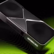 Видеокарта Nvidia GeForce RTX 5090 крыльями