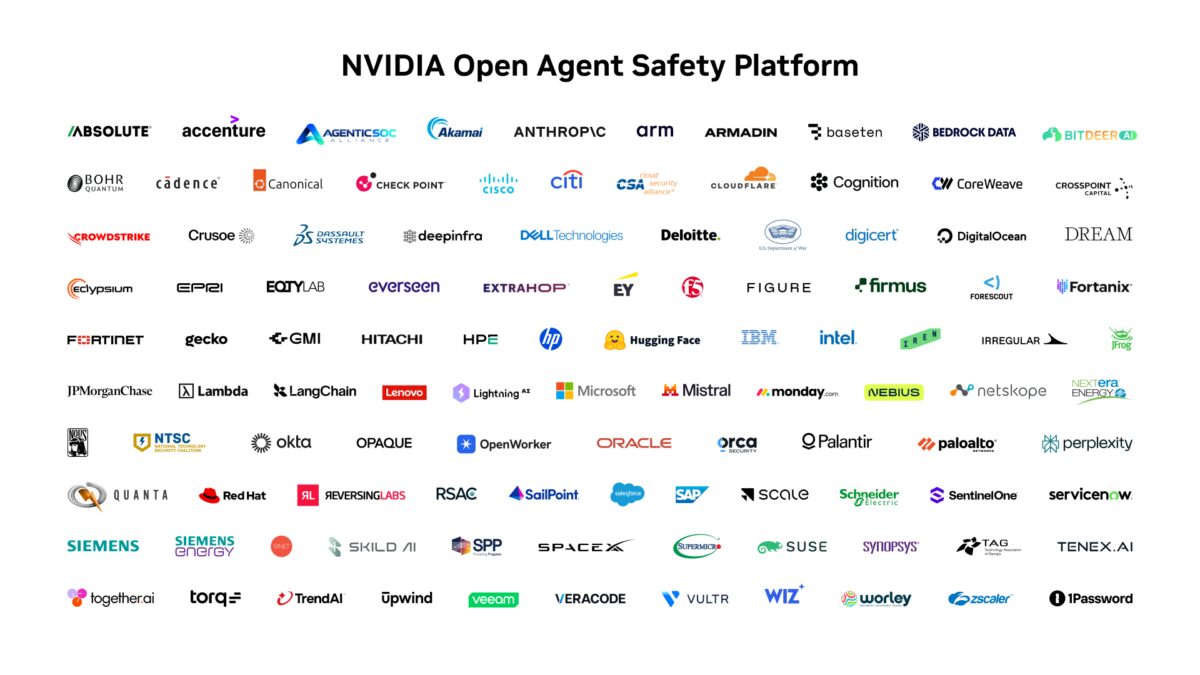 Логотип Nvidia Open Agent Safety Platform