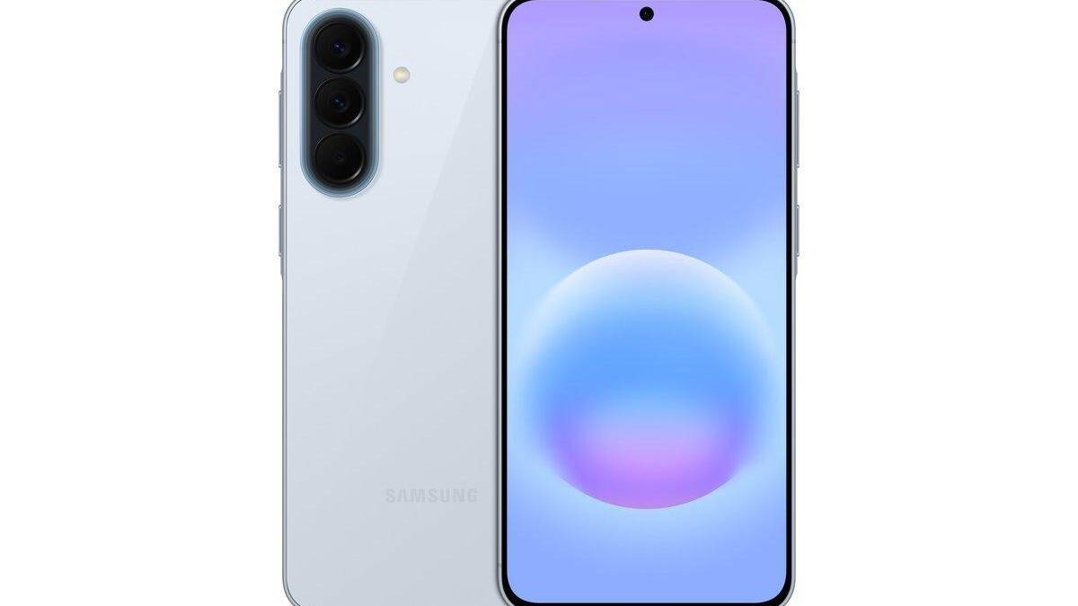 Смартфон Samsung Galaxy A57 передняя и задняя часть