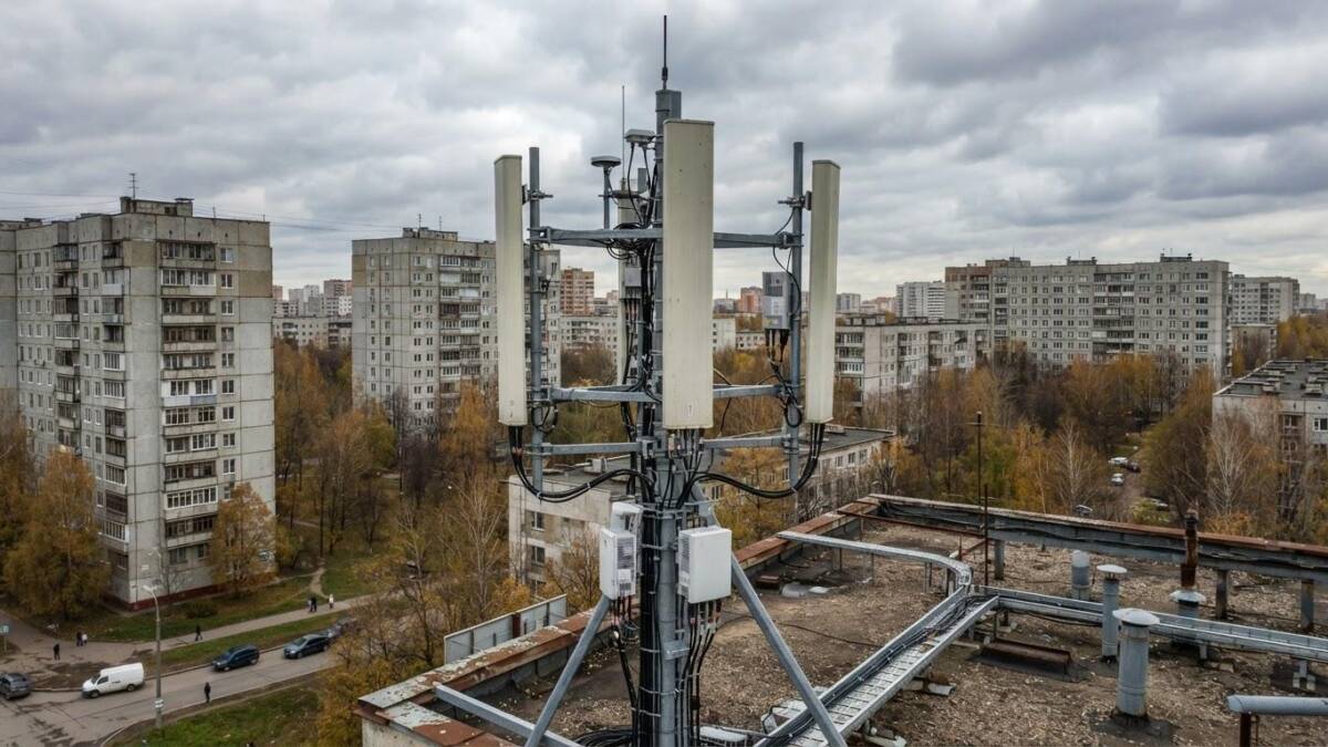 Модифицированная мачта с антеннами для связи