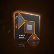 коробка процессора AMD Ryzen 9 9000 серии с логотипами изображение