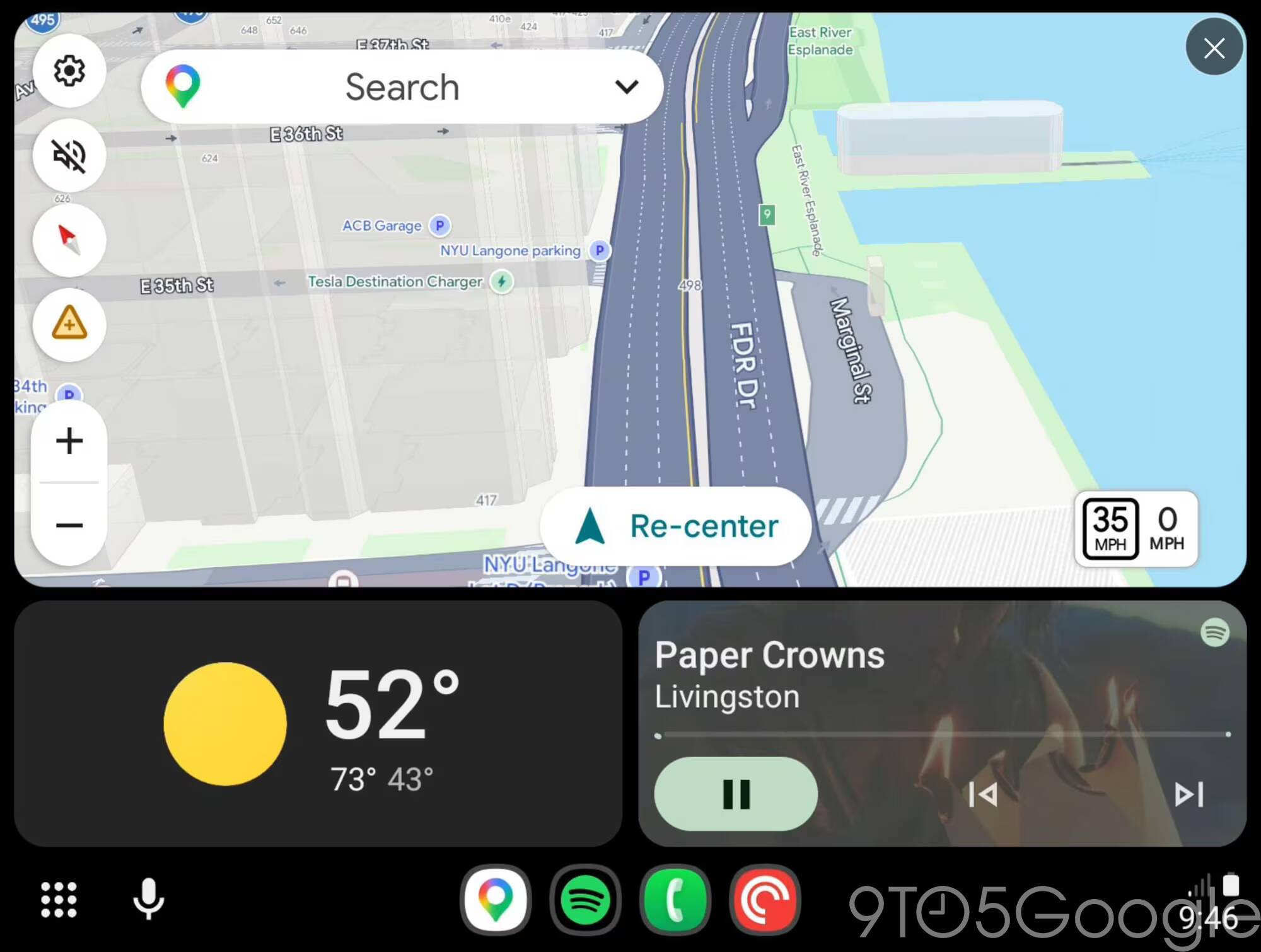 PhoneAuto возвращает Android Auto на экран телефона с оговорками