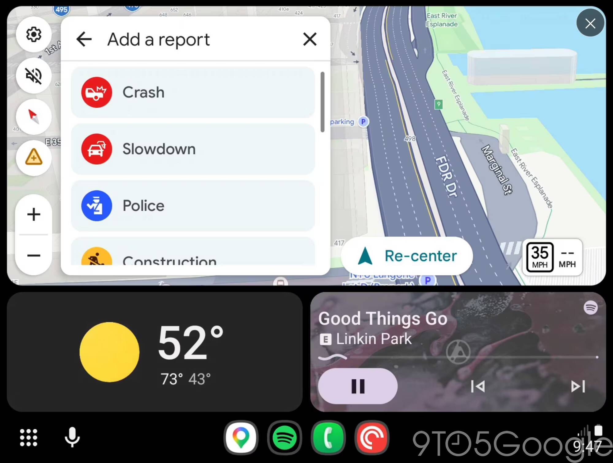 PhoneAuto возвращает Android Auto на экран телефона с оговорками