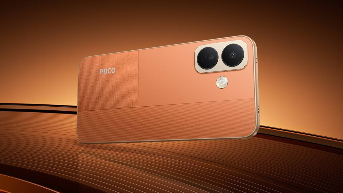 Задняя сторона Poco X8s с двойной камерой