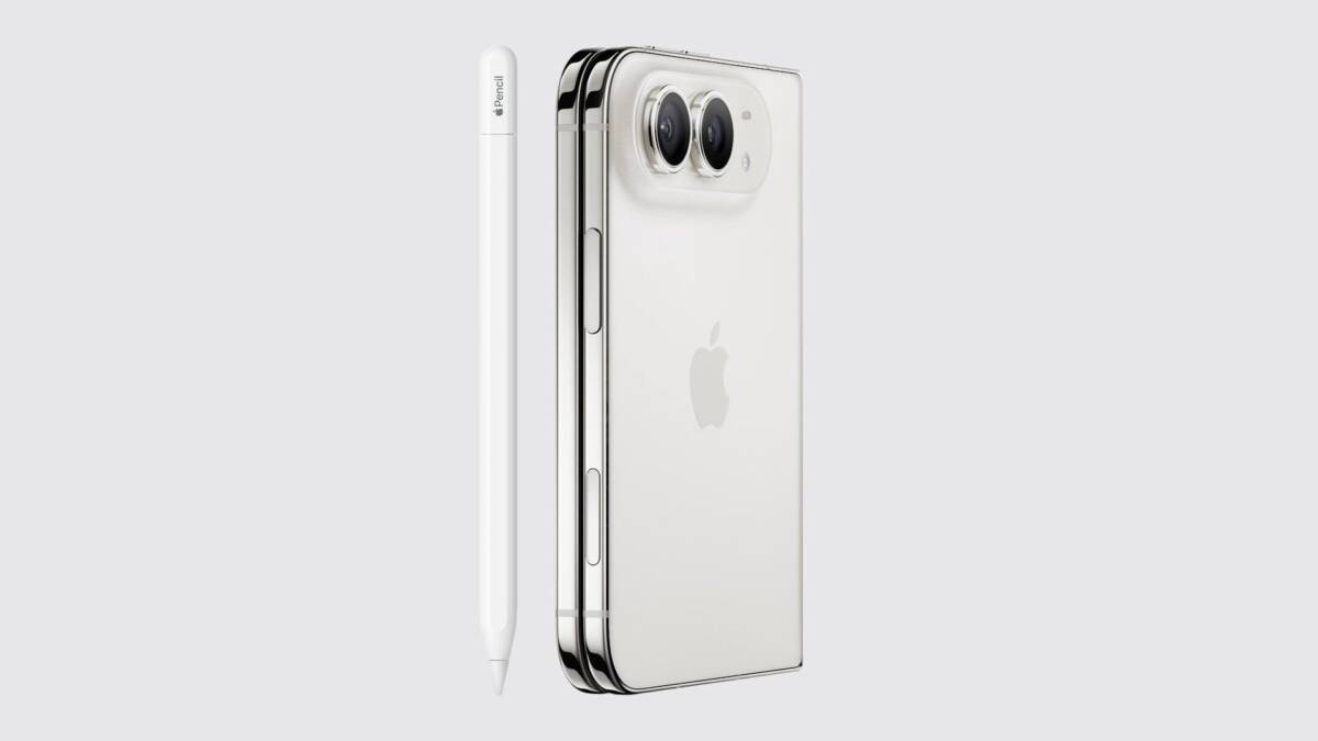 Новый iPhone Duo с камерами и стилусом Apple Pencil