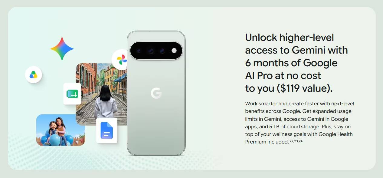 Смартфон Google Pixel 7 в белом цвете с логотипом G рядом с приложениями Google