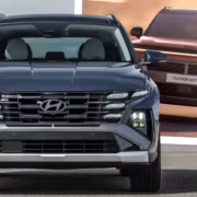 автомобиль Hyundai Tucson XRT передняя часть кузова решётка