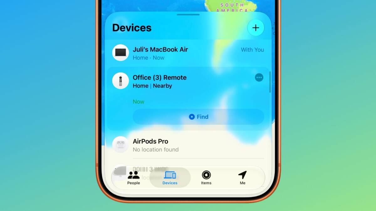 Пульты Siri появились в Find My с обновлениями iOS 27.2