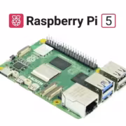 Мини-компьютер Raspberry Pi 5 с разъёмами и портами