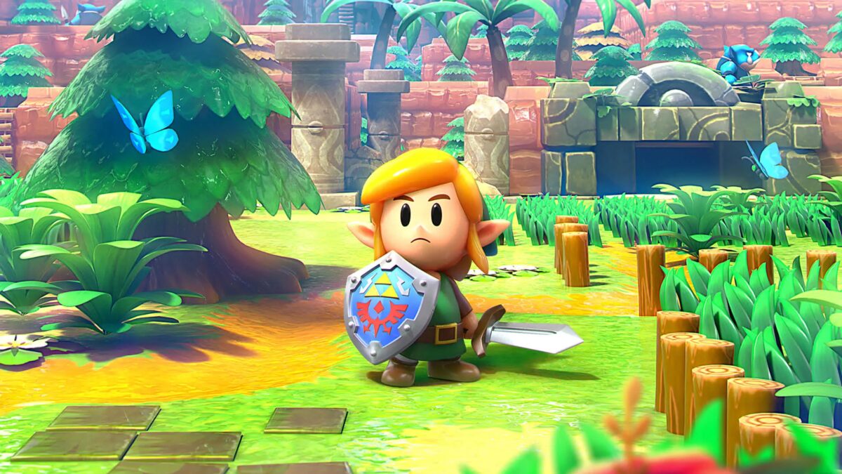 Игру Zelda: Link’s Awakening перенесли на ПК с помощью ИИ 5 игра Zelda Link's Awakening персонаж эльф с щитом и мечом