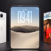 Модель iPhone 14 Pro и две камеры для iPhone 18 Pro