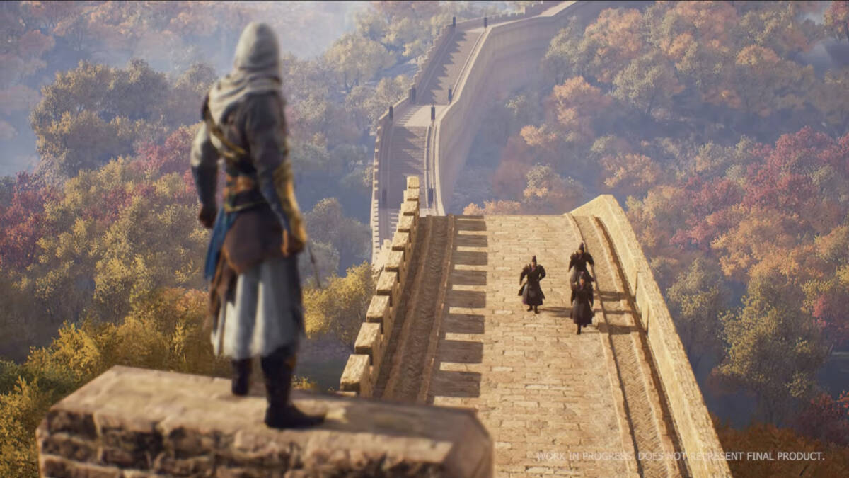 В сети появились кадры Assassin’s Creed о Китае 206 года до н. э. 4 коготь скалы, статуя, крепление, верх, архитектура, камень, щель, объект