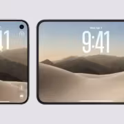 Модульные дисплеи складного iPhone Duo передняя часть