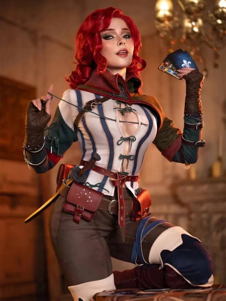 Sladkoslava показала косплей Трисс Меригольд из The Witcher 3 1 Sladkoslava показала косплей Трисс Меригольд из The Witcher 3