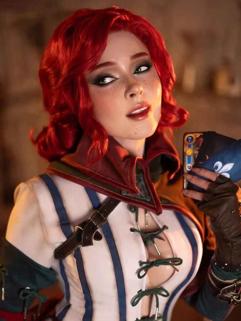 Sladkoslava показала косплей Трисс Меригольд из The Witcher 3 2 Sladkoslava показала косплей Трисс Меригольд из The Witcher 3
