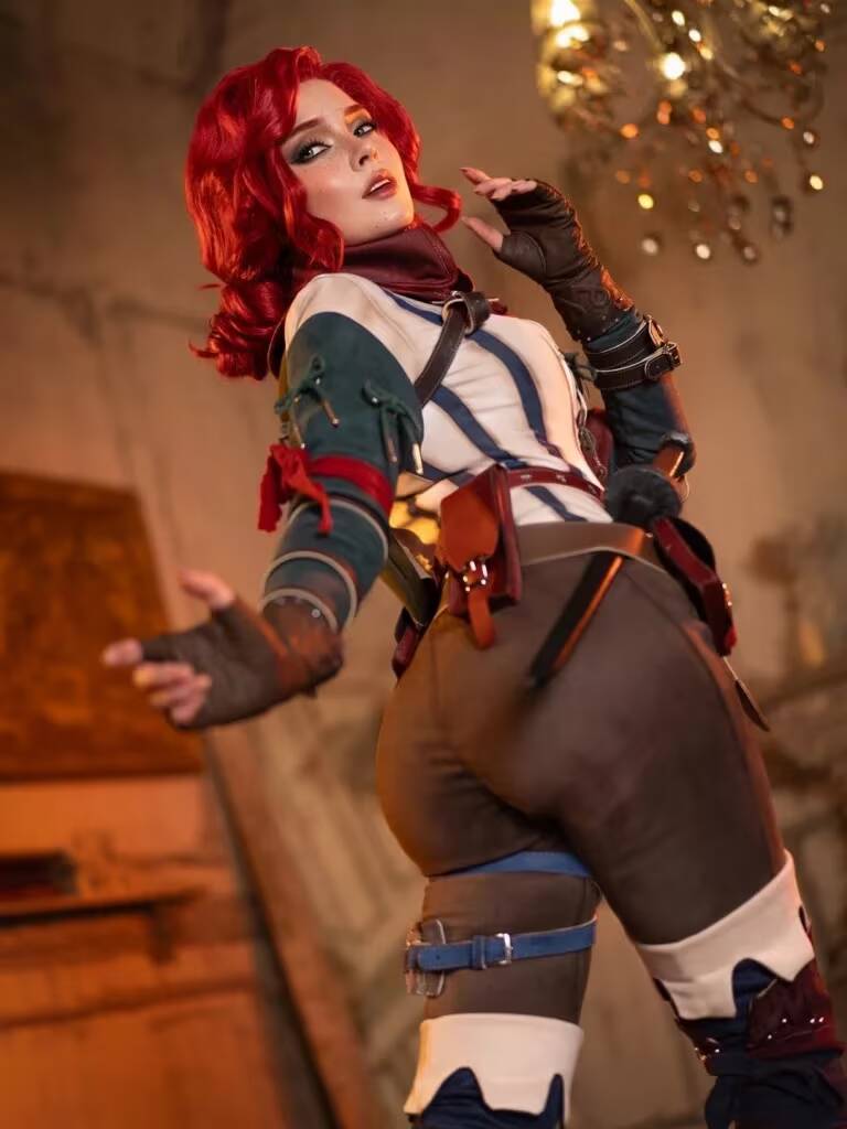 Sladkoslava показала косплей Трисс Меригольд из The Witcher 3 3 Sladkoslava показала косплей Трисс Меригольд из The Witcher 3