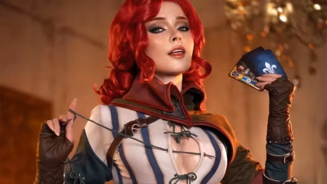 Sladkoslava показала косплей Трисс Меригольд из The Witcher 3 15 Sladkoslava показала косплей Трисс Меригольд из The Witcher 3
