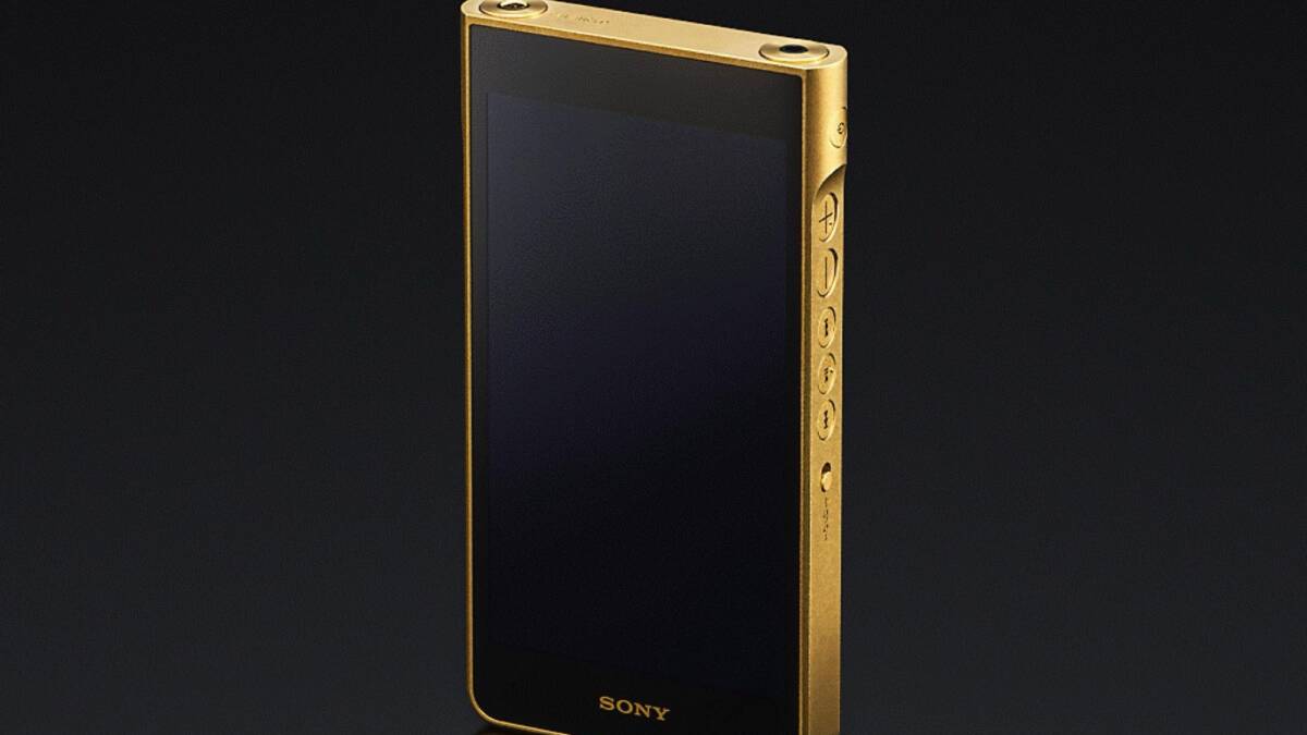 Sony представила позолоченный Walkman за $5900 и ещё 2 плеера 3 Золотой портативный плеер Sony Walkman за $5900