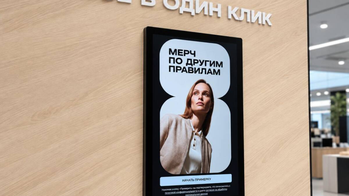Тестовая примерочная T2 в торговом центре