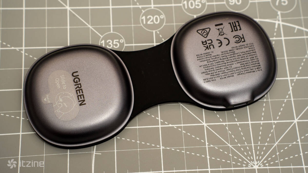 Складная зарядка Ugreen MagFlow 2-in-1