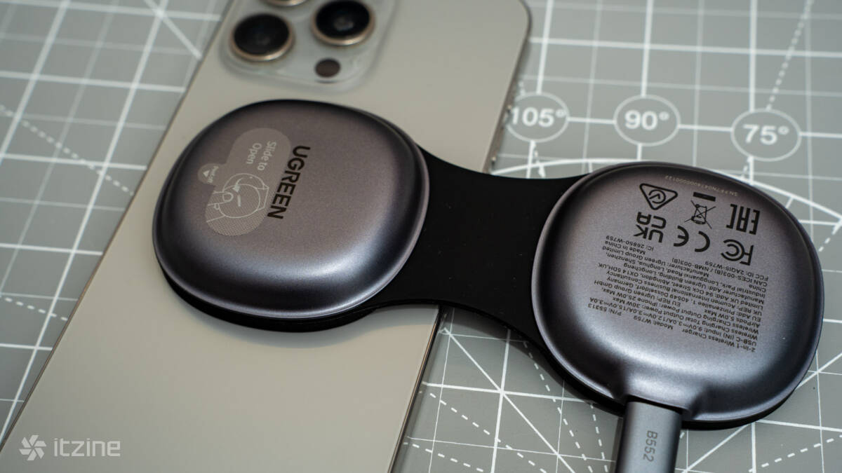 Ugreen MagFlow 2-in-1 как подставка