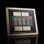 Кремнийный чип ускорителя Nvidia Rubin с 12-слойной HBM4