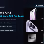 В утечке об iPhone Air 2 появились две камеры по 48 Мп
