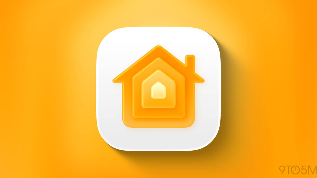 В iOS 27.2 нашли термостат и датчик Schneider для HomeKit 3 Логотип HomeKit с желтым домом и контурами Schneider в центре