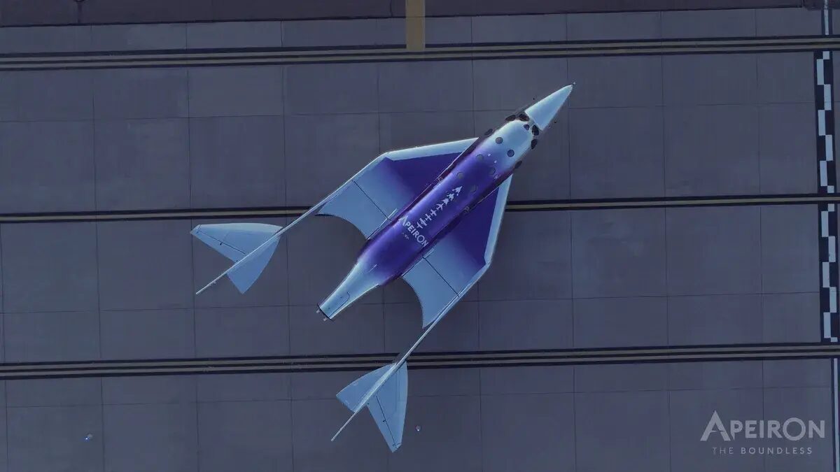 Космоплан Delta от Virgin Galactic