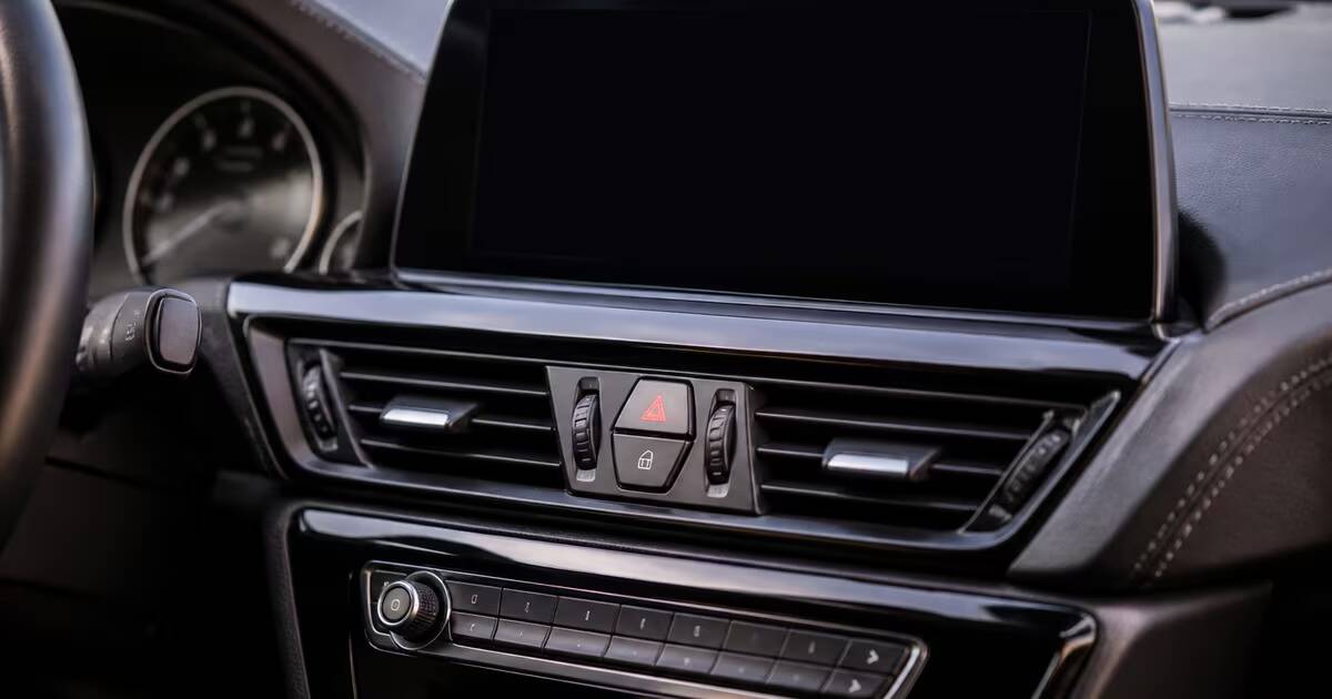 Центральная консоль Volga K50 автомобиль дисплей климат-контроль
