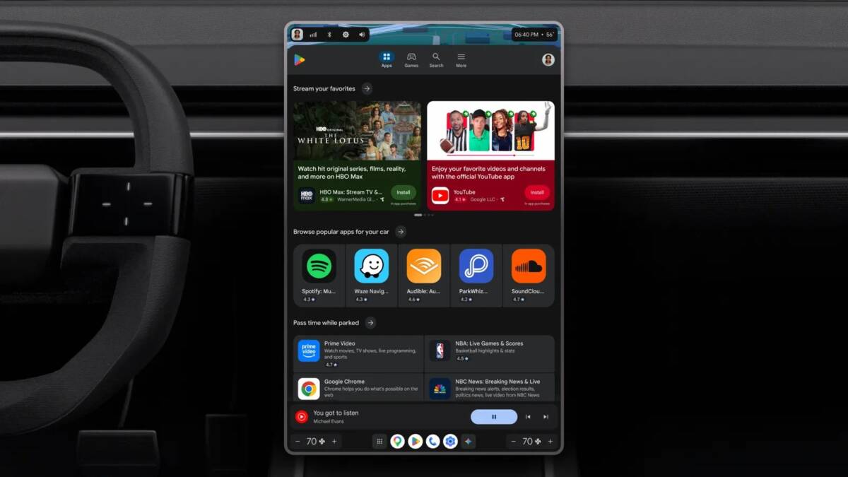 YouTube разрешит слушать видео в фоне в автомобилях Android 1 YouTube разрешит слушать видео в фоне в автомобилях Android